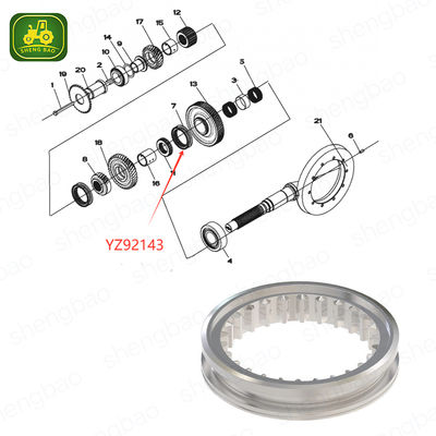 Teile für Ringen und Pinienwellen YZ92143 Dritte Stufe Schichtkragen für Traktor