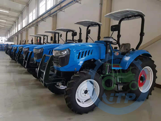 Rad-Antrieb 75HP Mini Agricultural Farm Tractors 4 2860 KILOGRAMM