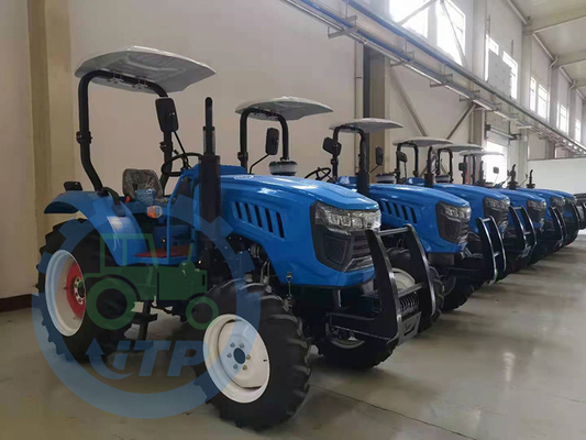 Rad-Antrieb 75HP Mini Agricultural Farm Tractors 4 2860 KILOGRAMM