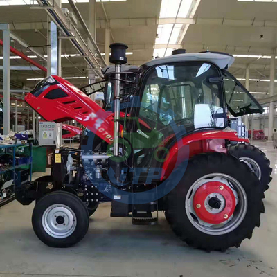 Rad-Antrieb 75HP Mini Agricultural Farm Tractors 4 2860 KILOGRAMM