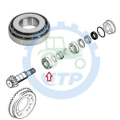 Fall IH 5140 5150 spitzte sich das Tragen von 40*90mm K395090 9968047 zu