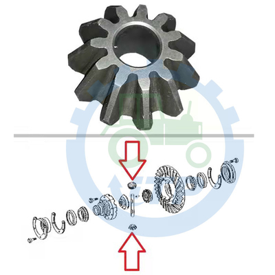 Getriebedifferenzial des Kegelradgetriebes T29227 für  820 920