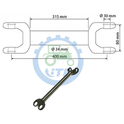 Fall zerteilt MX135 Halbwelle 340440A1