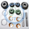 Baggerlader-Differenzialgetriebe-Ausrüstungs-Zahntrieb-Satz CAR66758 367184A1